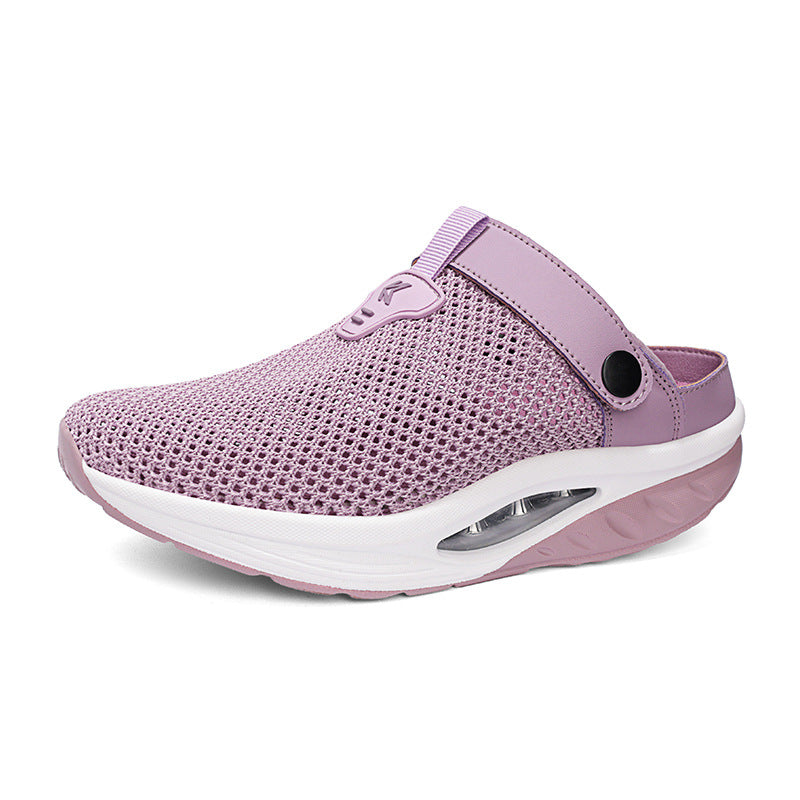 Damen Atmungsaktive Clogs mit dämpfender Sohle EB