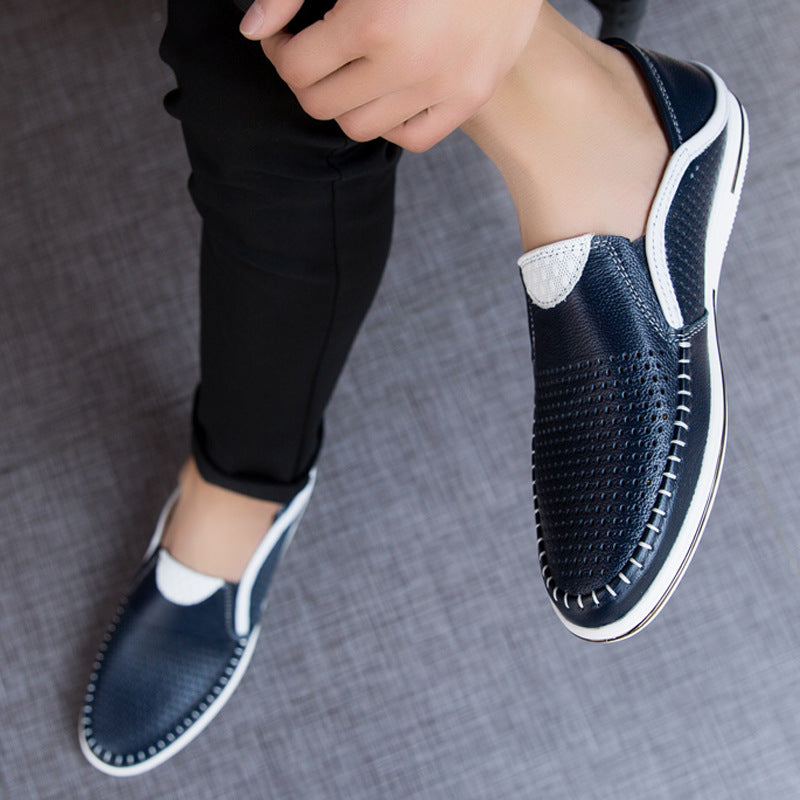 Herren Atmungsaktive Mokassins mit flexibler Sohle EB