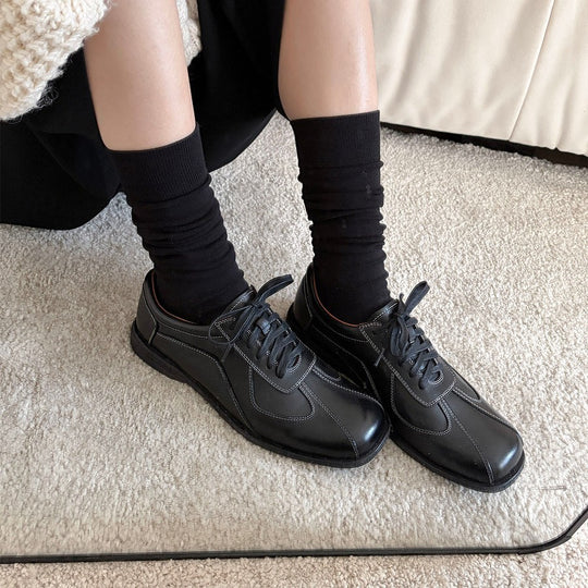 Damen Komfortable Schnürschuhe mit atmungsaktiver Innensohle und sportlichem Design EB