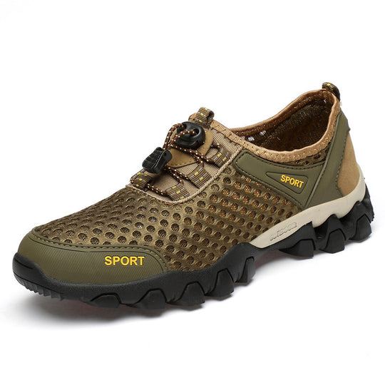 Herren Atmungsaktive Outdoor-Sportschuhe mit rutschfester Sohle EB
