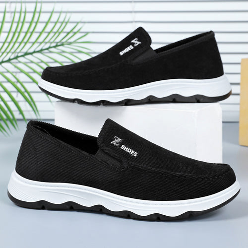 Damen Bequeme Slip-On Freizeitschuhe EB