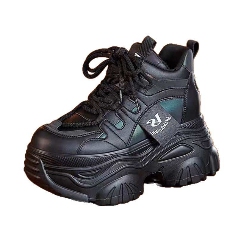 Damen Sportliche Chunky Sneakers mit dämpfender Sohle und hochmodernem Design EB