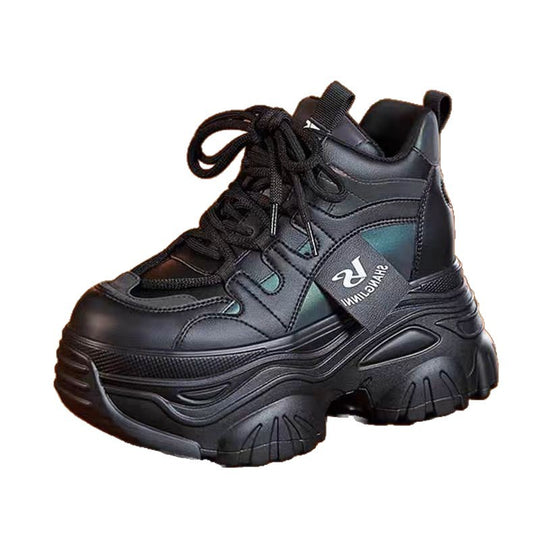 Damen Sportliche Chunky Sneakers mit dämpfender Sohle und hochmodernem Design EB