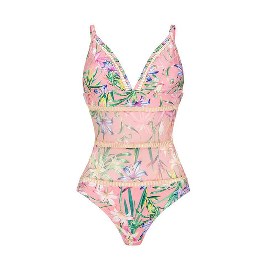 Damen Bikiniset mit langen Ärmeln EB