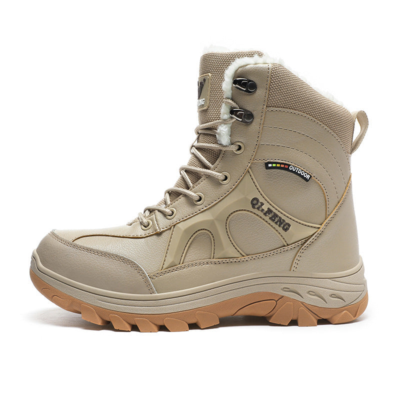 Damen isolierte Winterstiefel mit rutschfester Sohle und warmem Innenfutter EB