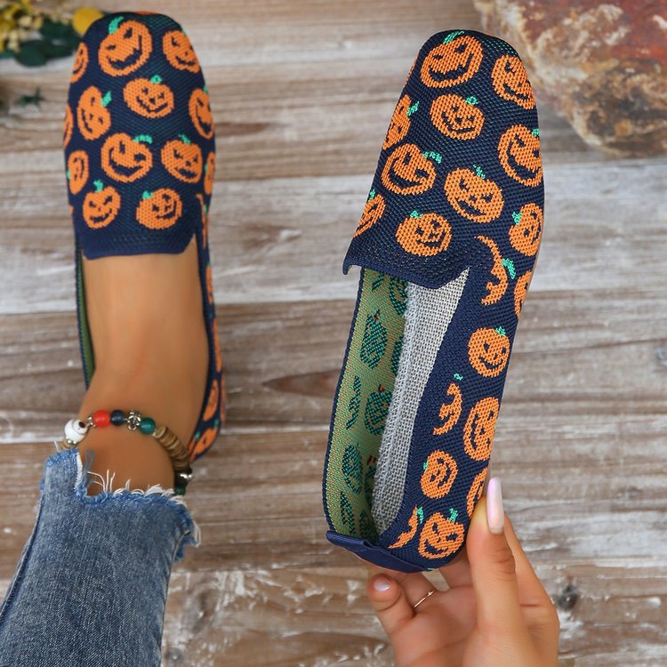 Damen Slip-On Mokassins aus atmungsaktivem Netzmaterial EB