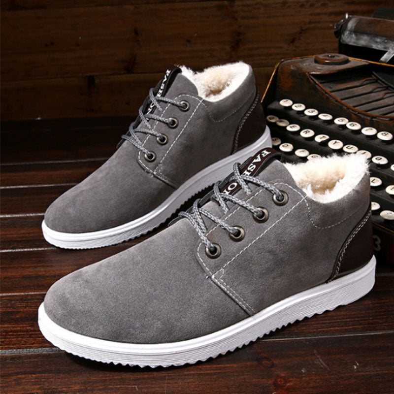 Herren modische Winterstiefel mit warmem Innenfutter EB