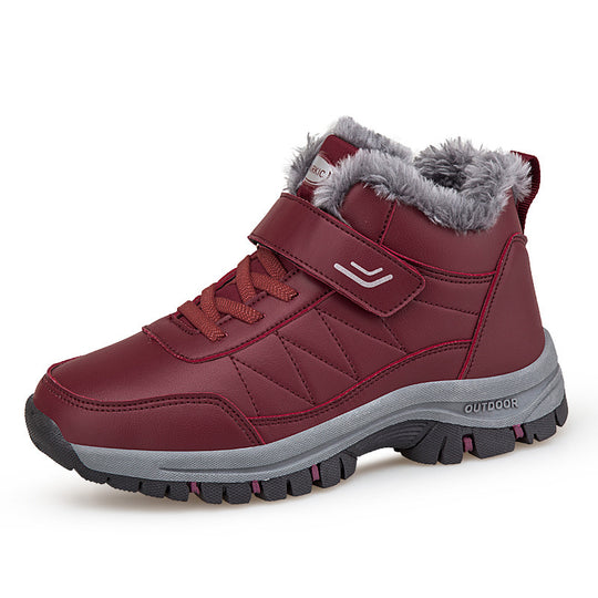 Damen Winterstiefel mit dickem Futter und rutschfester Sohle EB
