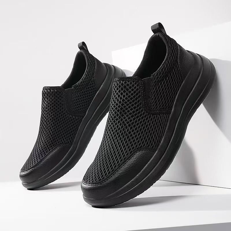 Damen Atmungsaktive Slip-On Sneakers mit weicher Sohle EB
