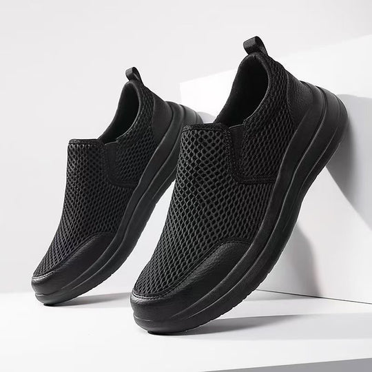 Damen Atmungsaktive Slip-On Sneakers mit weicher Sohle EB