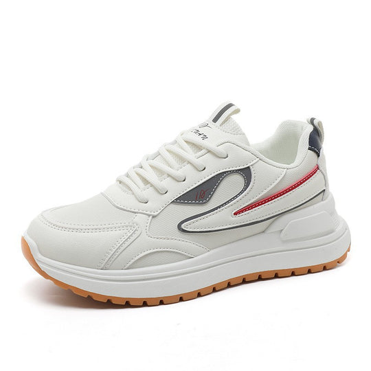 Damen sportliche Freizeitsneaker mit atmungsaktiver Mesh-Oberfläche und rutschfester Sohle EB