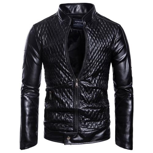 Herren stylische gesteppte jacke EB