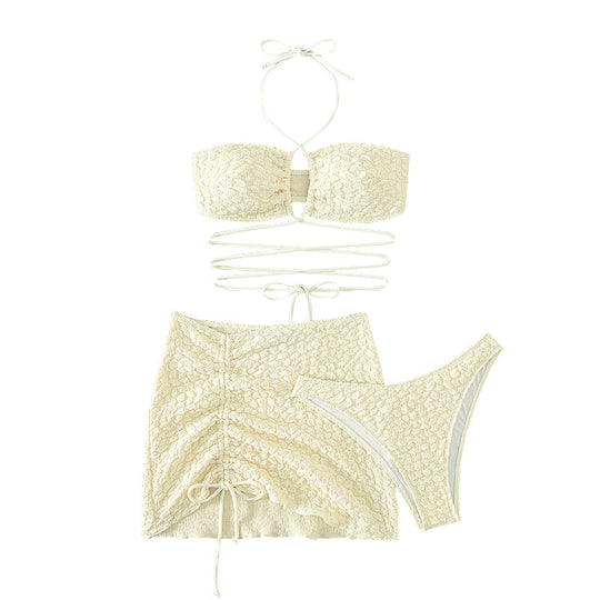 Damen Bikiniset mit raffiniertem Wickeldesign EB