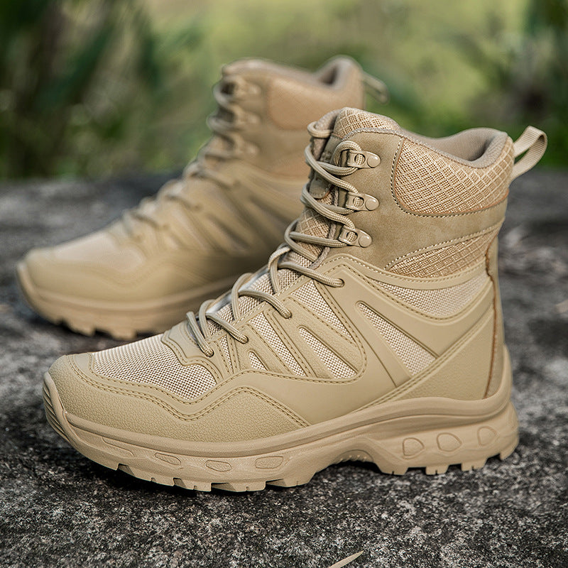 Herren Multifunktionale taktische Wanderschuhe mit hohem Knöchelschutz EB