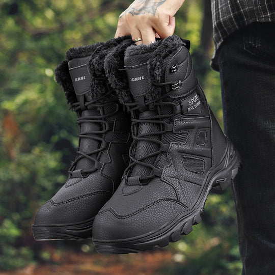 Damen Winterwanderstiefel mit isolierendem Futter und rutschfester Sohle EB