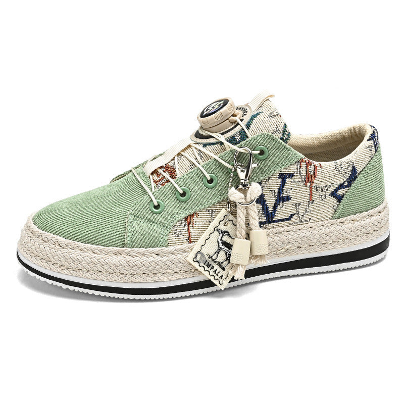 Damen modische Canvas Sneakers mit einzigartigem Design und Komfort EB