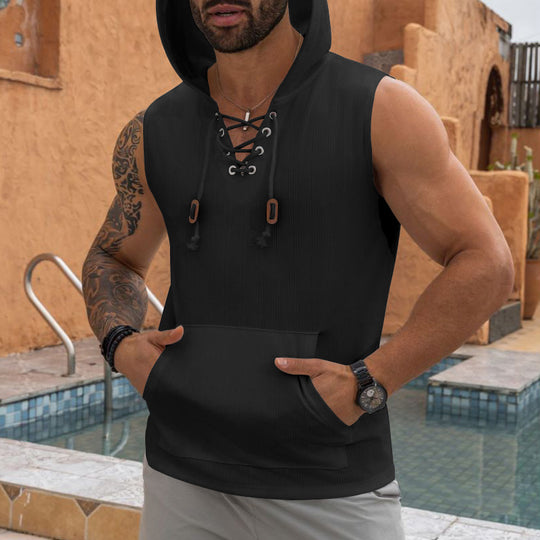 Herren Kapuzen-Workout-Shirt EB