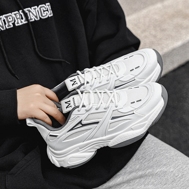 Damen Sportliche Sneakers mit atmungsaktiver Mesh-Oberfläche EB