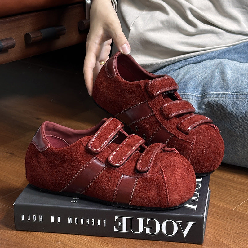 Damen Sportliche Clogs mit praktischen Klettverschluss und bequemer Dämpfung EB