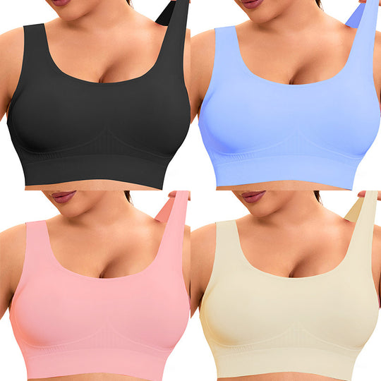 Damen Komfort-BH mit nahtlosem Design und stützendem Unterbrustband EB