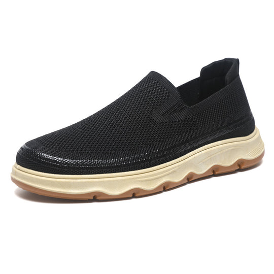 Damen Atmungsaktive Slip-On Sneakers mit gepolsterter Sohle EB