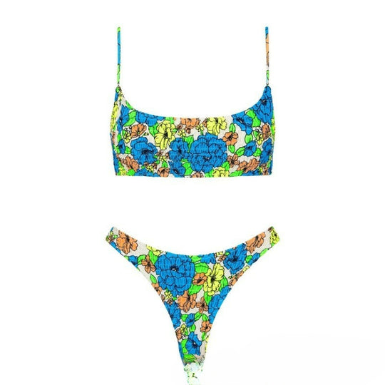 Damen Floral-Bikini-Set EB