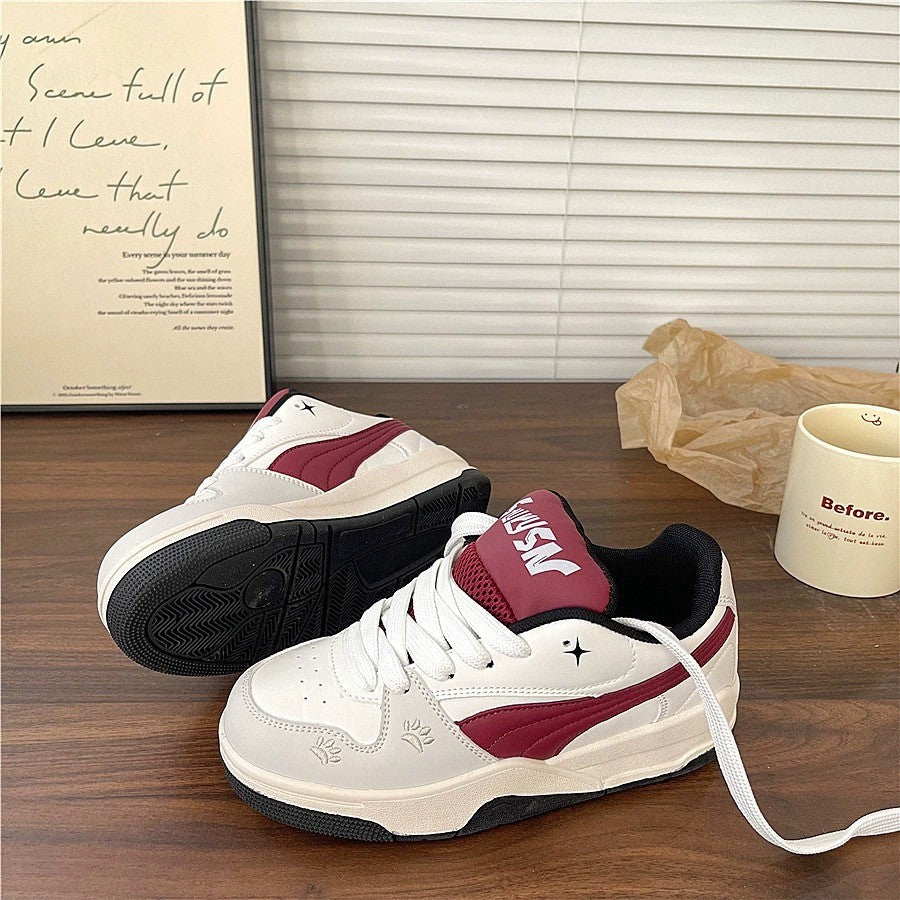 Damen Sportliche Sneaker mit hochwertigem Obermaterial und gepolsterter Innensohle EB