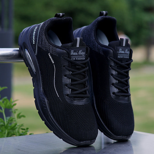Damen Lauf-Sneaker mit atmungsaktivem Obermaterial und stoßdämpfender Sohle EB