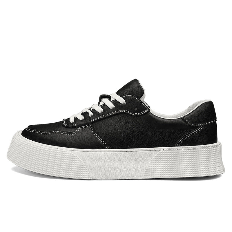 Damen Modische Sneakers mit hohem Plateau und strapazierfähigem Obermaterial EB