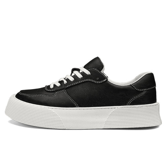 Damen Modische Sneakers mit hohem Plateau und strapazierfähigem Obermaterial EB