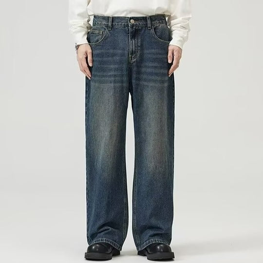 Damen Weite Denim-Jeans EB