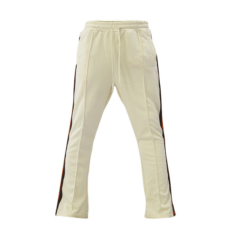 Herren Slim-Fit Jogginghose mit Tunnelzug, markanten Ziernähten & seitlichem Panel EB