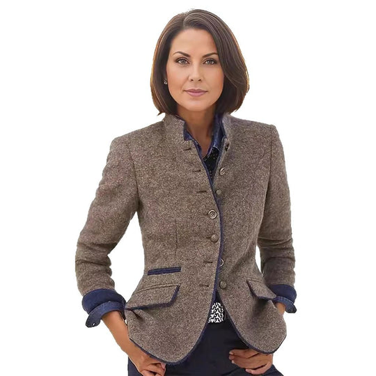 Damen elegante Wolljacke EB