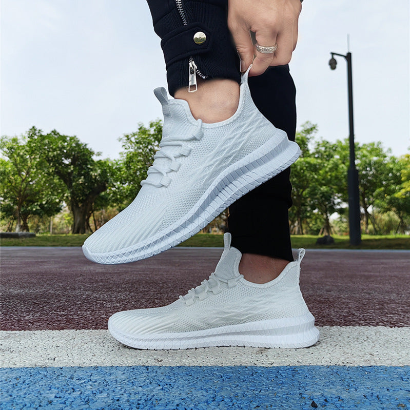 Damen Hochleistungsfreizeitsneaker mit atmungsaktivem Strickdesign EB