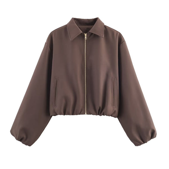 Damen cropped Übergangsjacke EB