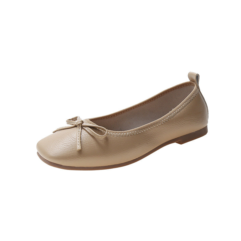 Damen Ballerinas mit süßem Schleifen-Design und komfortabler Sohle EB