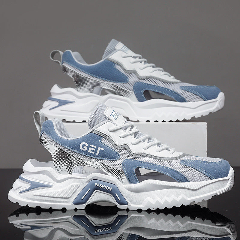 Damen Modische Sport-Sneaker mit atmungsaktivem Obermaterial und innovativem Dämpfungssystem EB