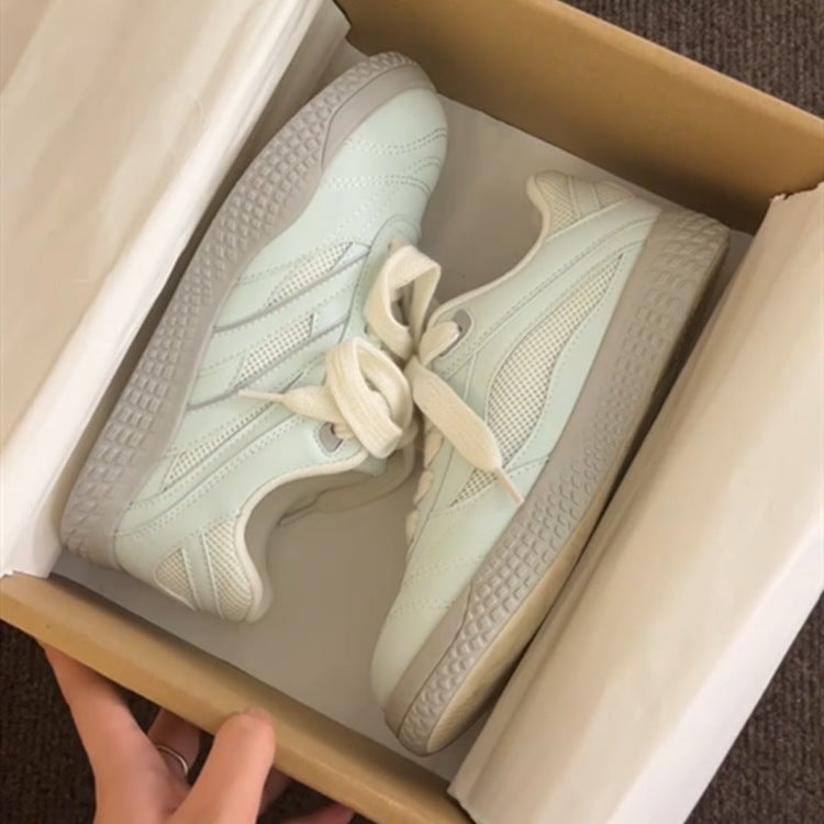 Damen Sportliche Sneaker mit atmungsaktivem Obermaterial und verstärkter Dämpfung EB
