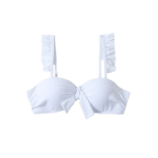 Damen Push-Up Bikinioberteil mit stilvollen Rüschendetails EB