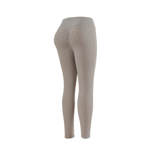 Damen Sportliche Leggings mit strukturierter Oberfläche EB
