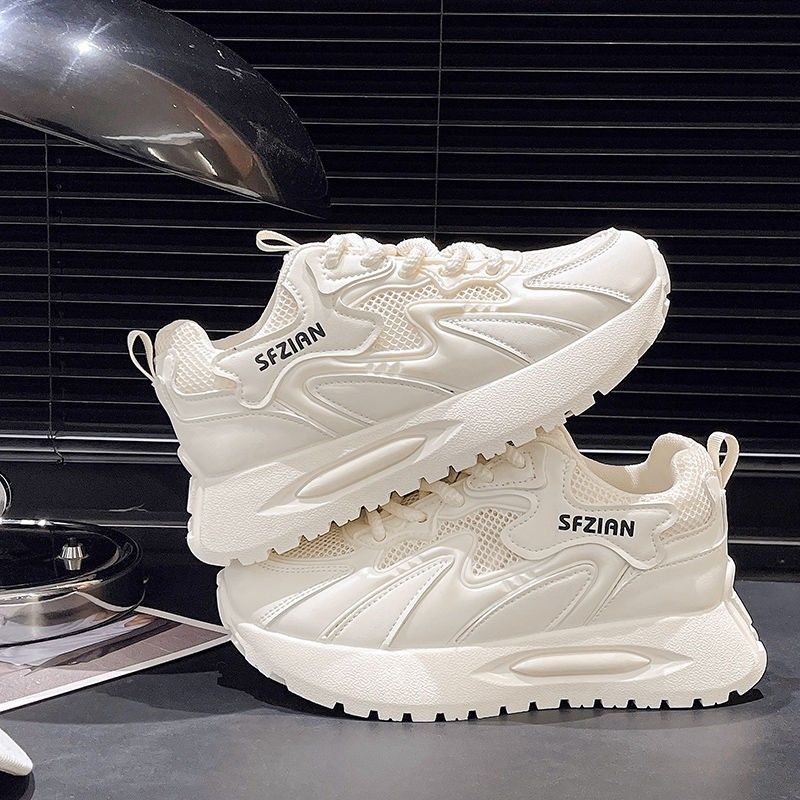 Damen Sportliche Sneakers mit atmungsaktiver Mesh-Oberfläche und stoßdämpfendem Design EB