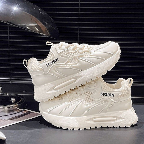 Damen Sportliche Sneakers mit atmungsaktiver Mesh-Oberfläche und stoßdämpfendem Design EB
