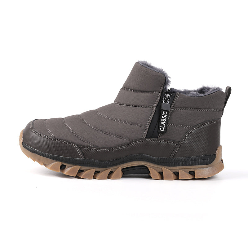 Damen Winterstiefel mit kuscheligem Futter und rutschfester Profilsohle EB