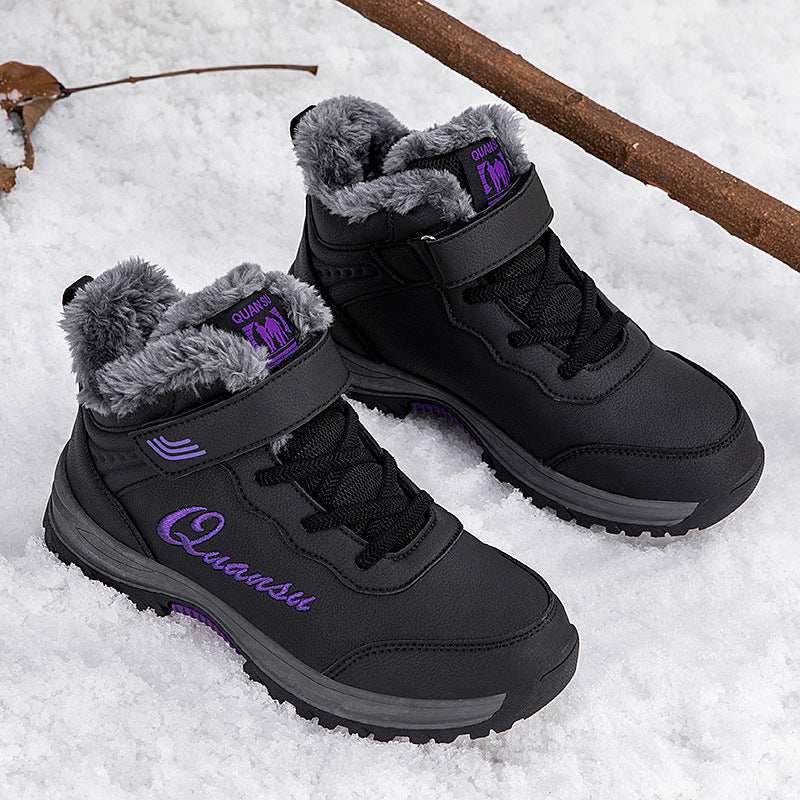 Damen Winterstiefel mit isolierendem Warmfutter und rutschfester Profilsohle EB