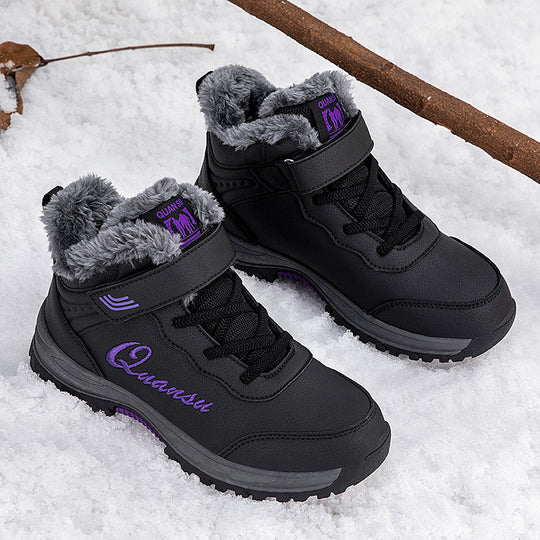 Damen Winterstiefel mit isolierendem Warmfutter und rutschfester Profilsohle EB