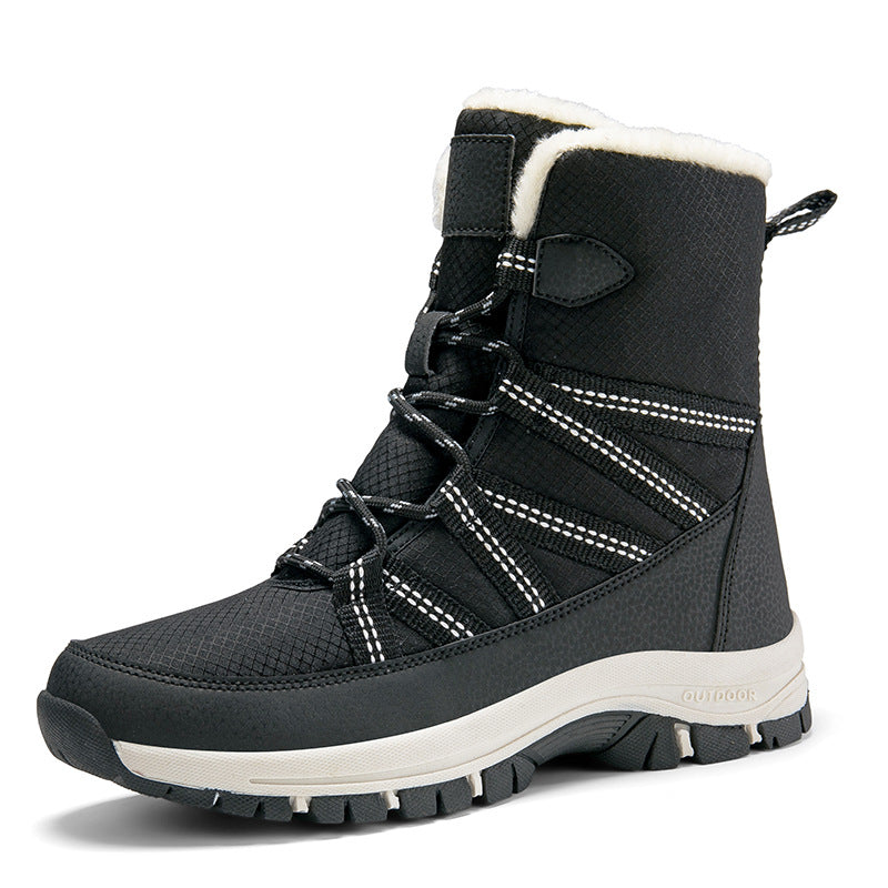 Damen Winterboots mit isolierendem Futter und rutschfester Sohle EB