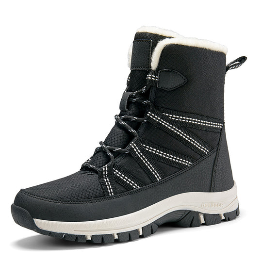 Damen Winterboots mit isolierendem Futter und rutschfester Sohle EB