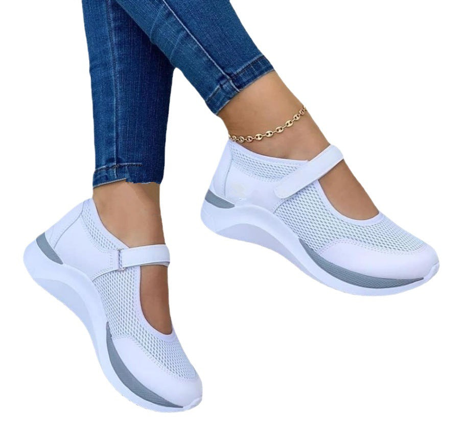 Damen Freizeitschuhe mit flexiblem Riemendesign EB