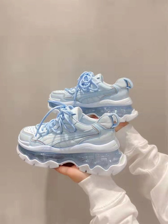 Damen Sportschuhe mit luftgepolsterter Sohle und atmungsaktivem Obermaterial EB