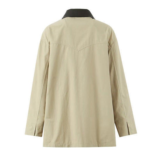 Damen Übergangsjacke mit praktischem Kordelzug EB